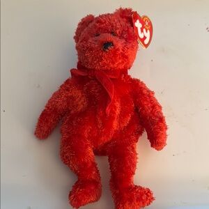 Ty Red Stuffed Animal Plush Toy